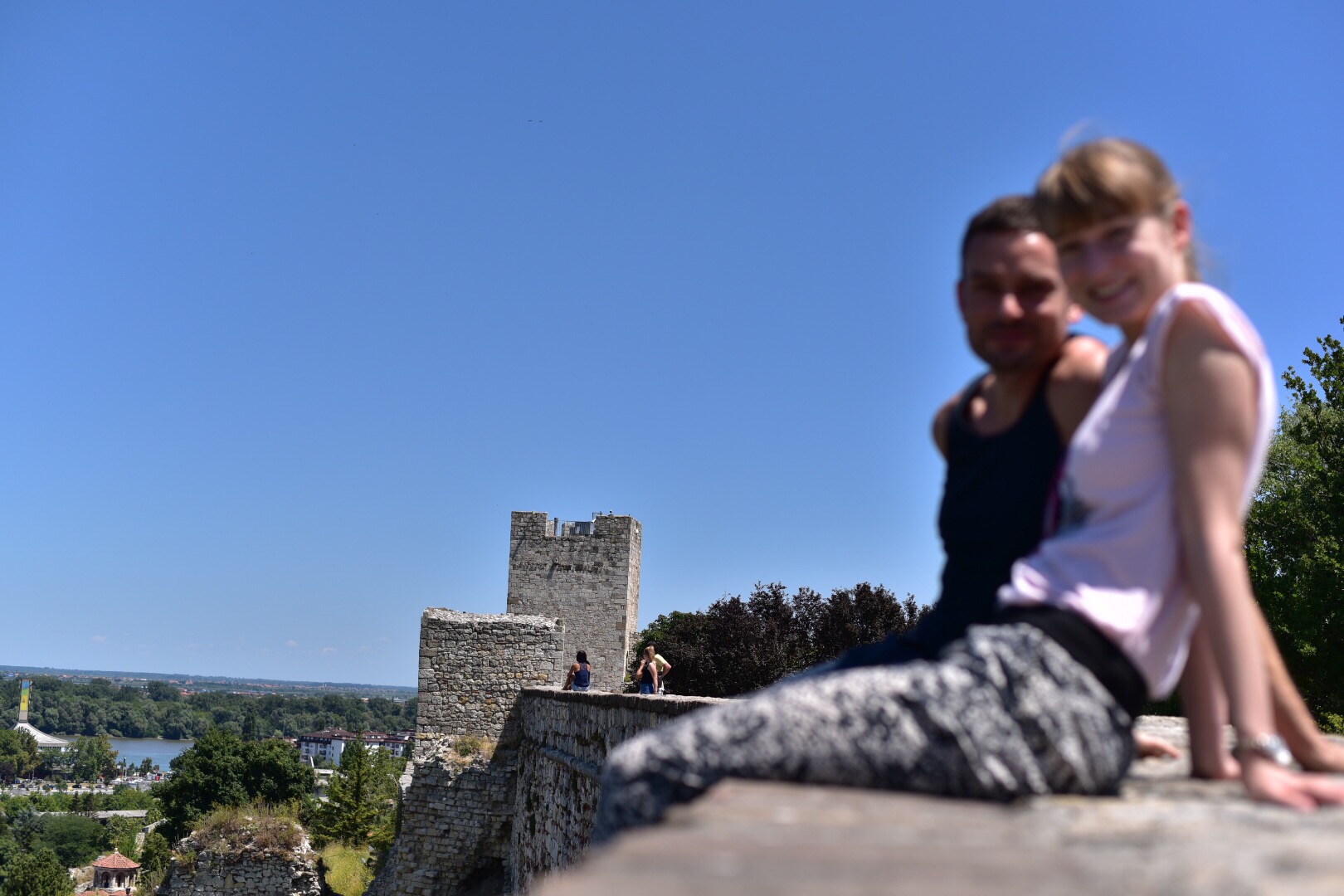Sitting on the Fortress Walls